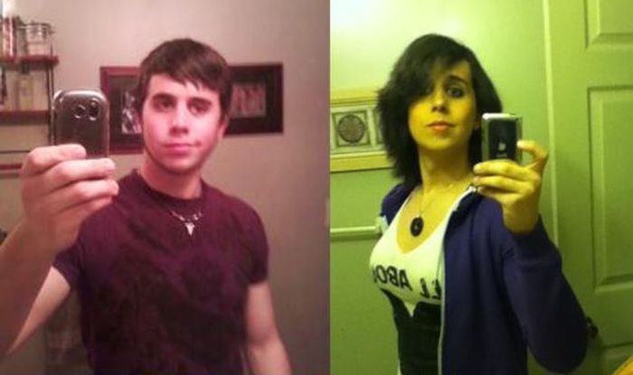 Превращение парня в девочку