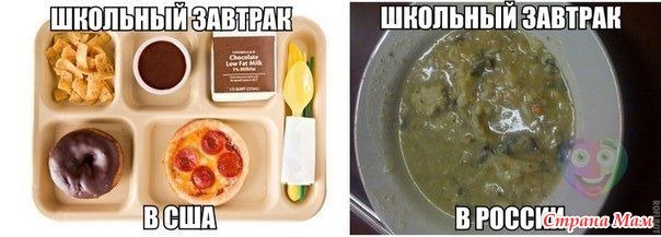 Мемы про обед в школе