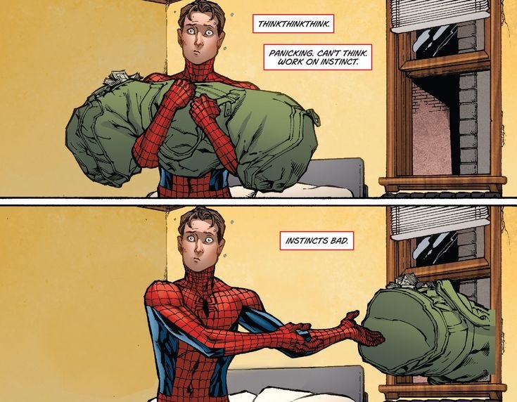 Человек паук прикол