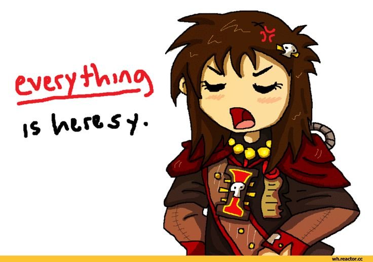 Warhammer 40000 комиссар ересь