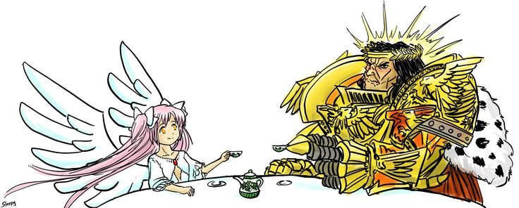 Вархаммер 40к Император человечества