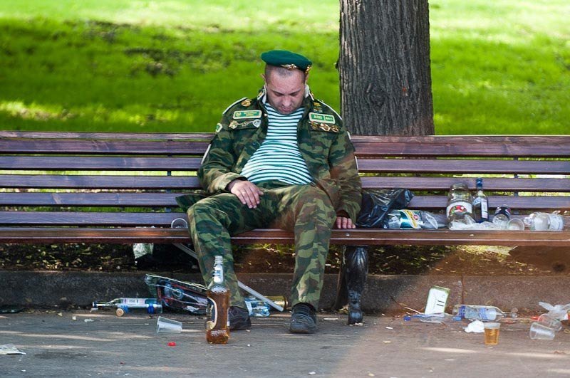 Пьяный пограничник