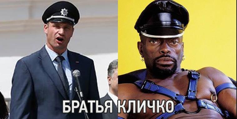 Негр в фуражке полиции