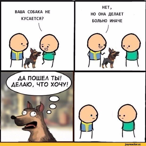 Ваша собака кусается Мем