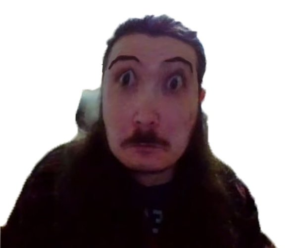 Мужик удивляется банану Мем