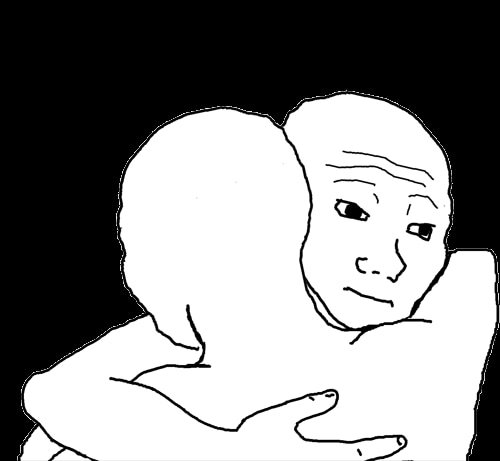 Мем обнимает бро