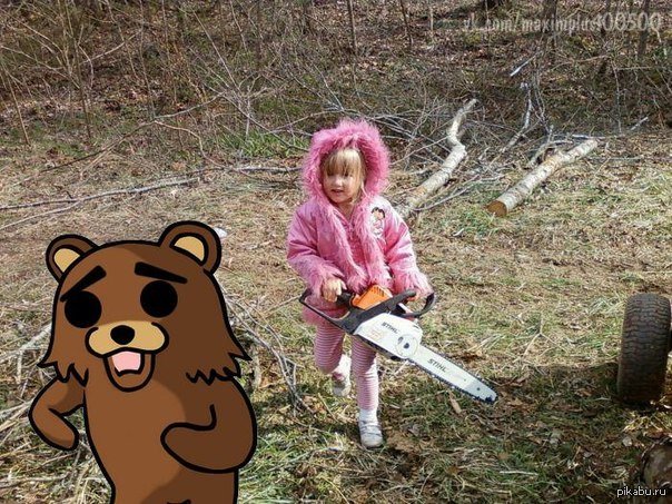 Бензопила для детей