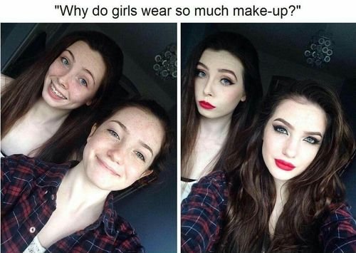 Одинаковые девушки