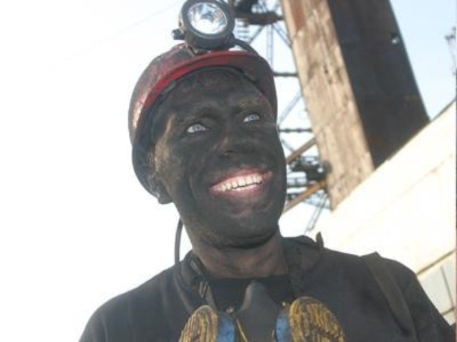 Мужик шахтер