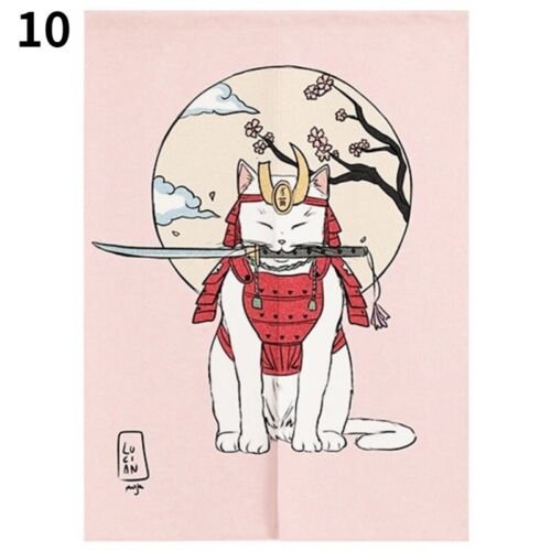 Кот Самурай арт