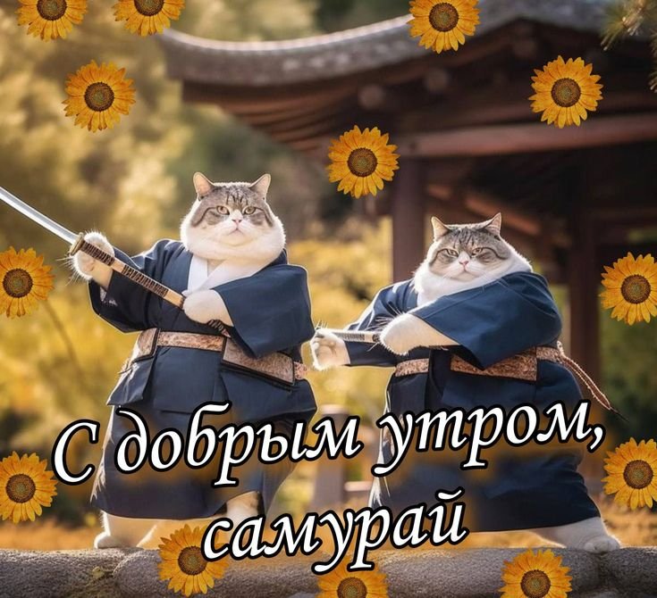 Кот Самурай аниме