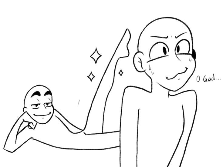 Смешные базы для рисования людей