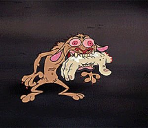 РЕН И Стимпи мужик