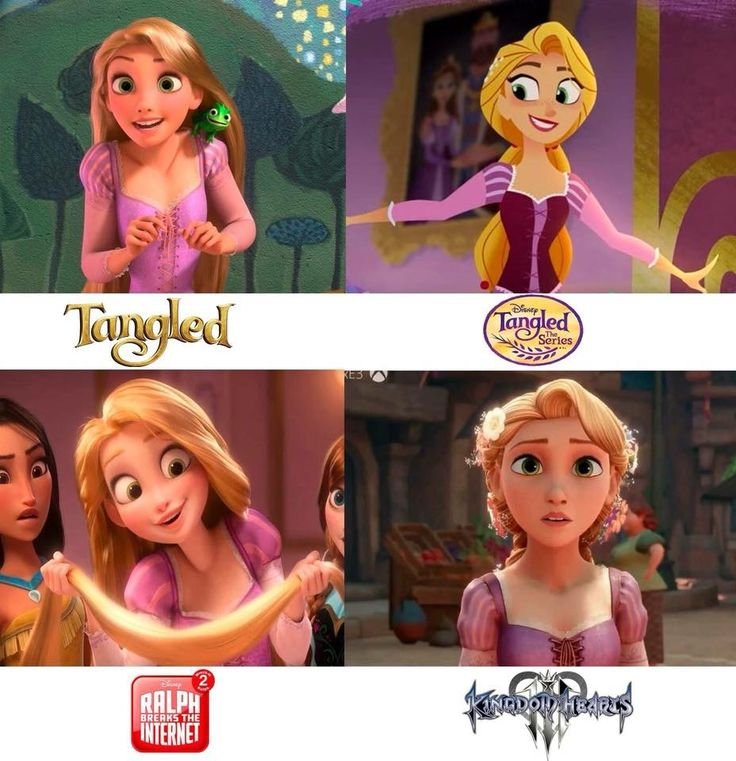 Рапунцель 1997 Дисней