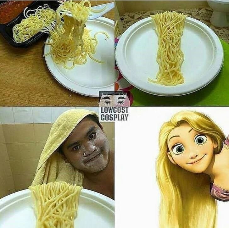 Рапунцель косплей