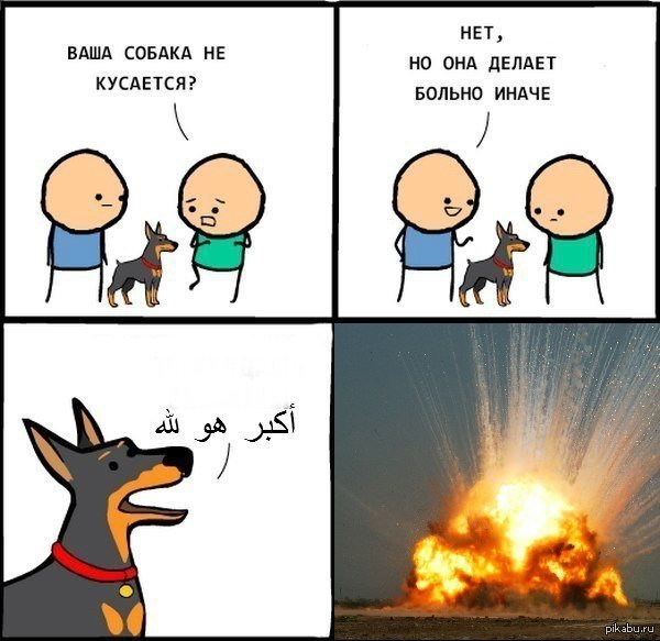 Ваша собака кусается