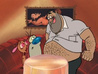 РЕН И Стимпи пожарник