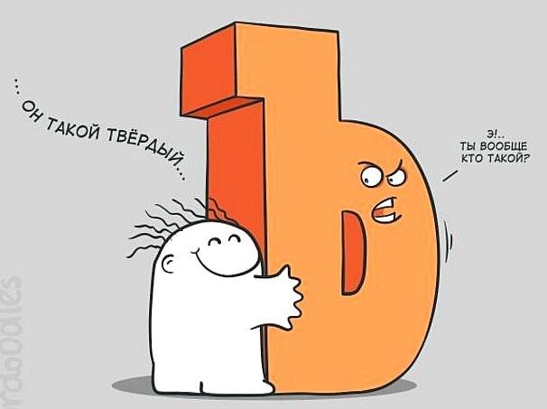 Мягкий знак Мем