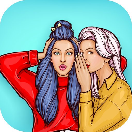 Подруги в стиле поп арт