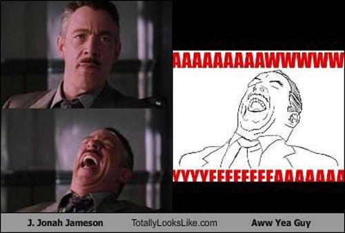 Джона джеймсон смеется