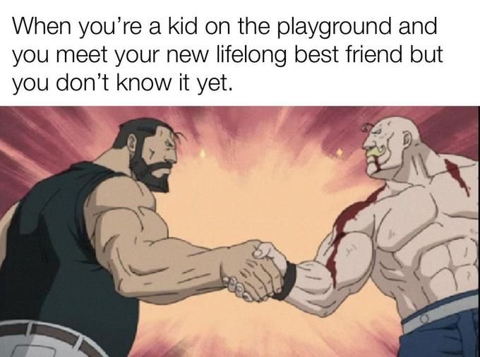 Рукопожатие качков