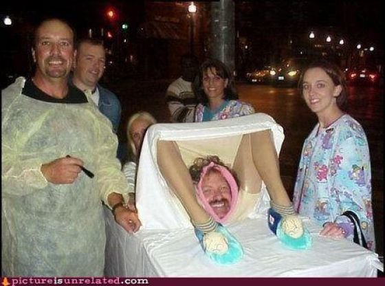 Мужик рожает