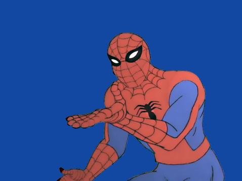 Человек паук мемы