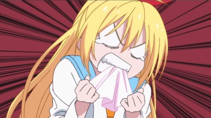 Аниме девушка злится