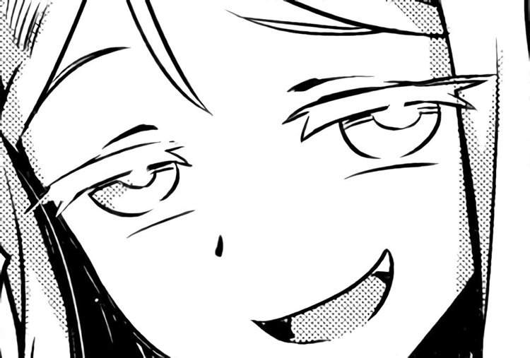 Злобная ухмылка аниме