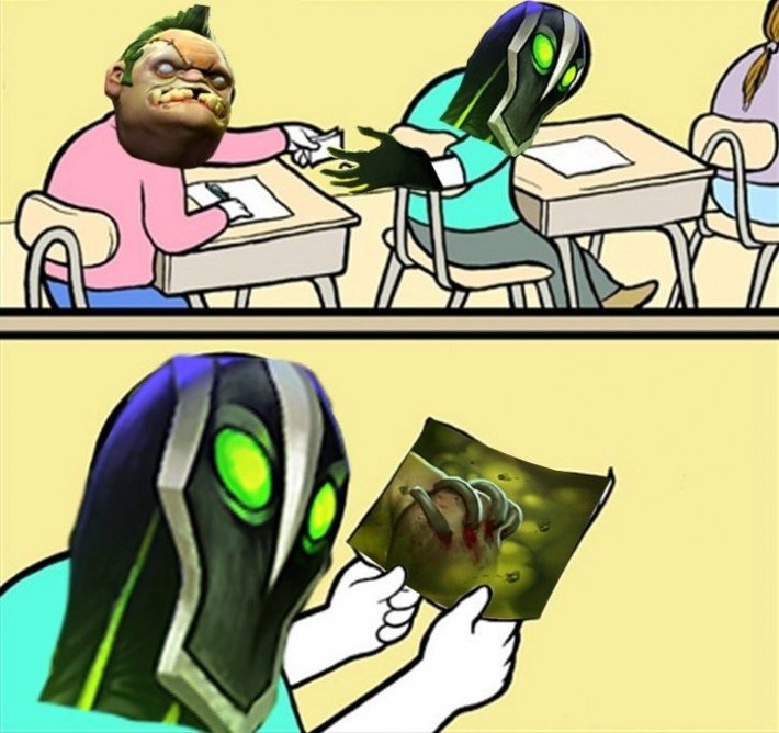 Рубик мемы дота 2