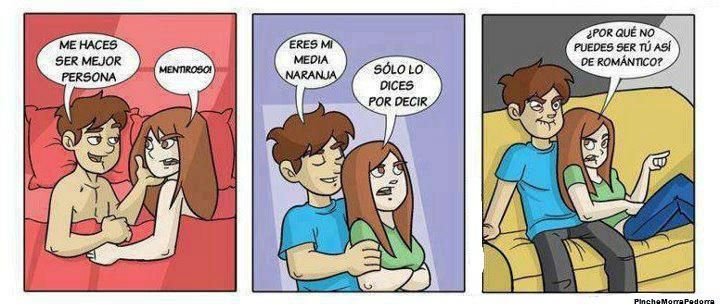 Комиксы про отношения