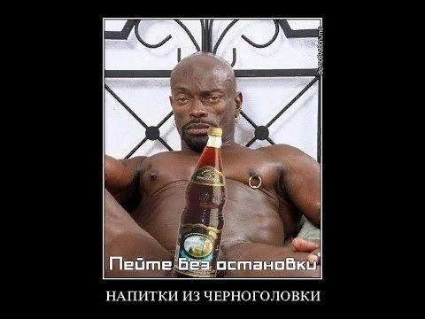 Напитки из черноголовки с негром