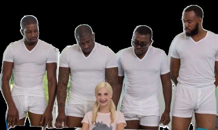 Ева Элфи и 5 негров