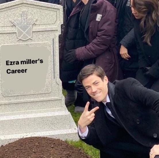 Барри Аллен на могиле