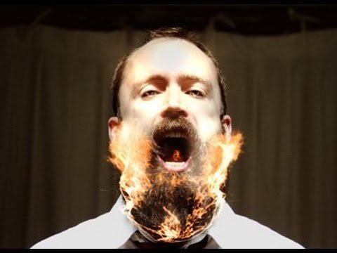 Подпалил бороду