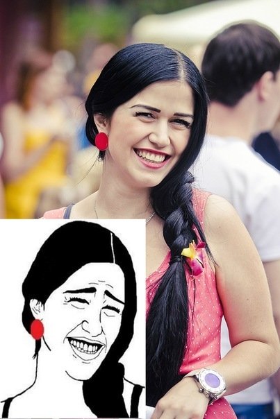 Баба из мемов