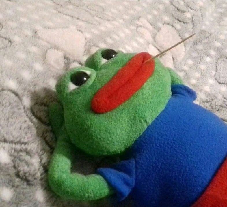 Плюшевый Лягушонок Пепе