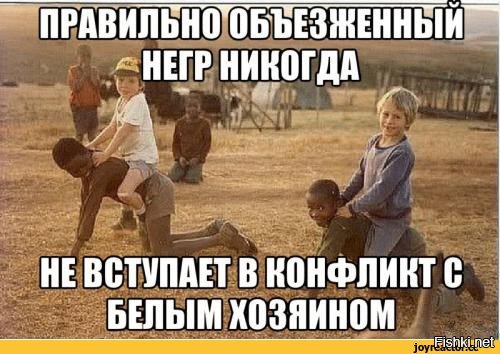 Работать негры