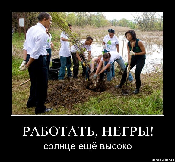 Работать негры солнце еще