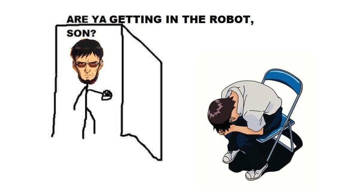 Синдзи Икари мемы