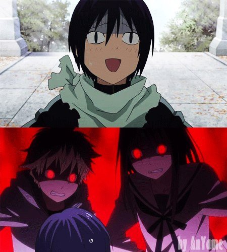 Аниме приколы Бездомный Бог