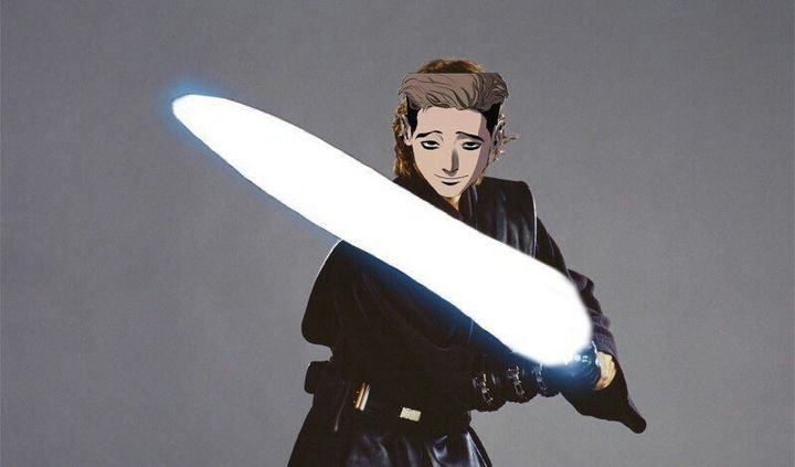 Световой меч яой