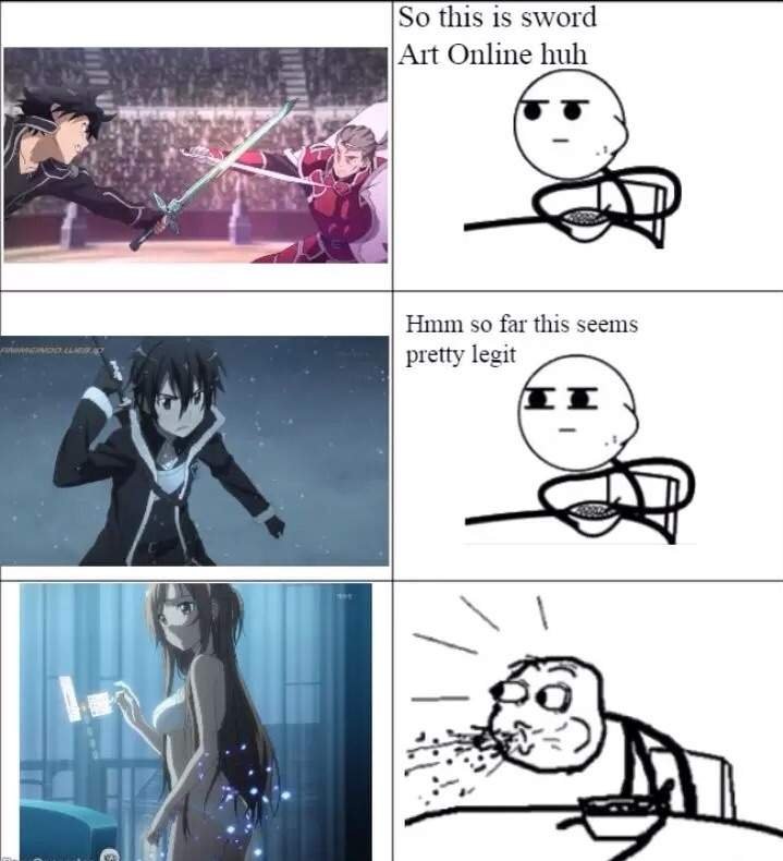 Sword Art online приколы