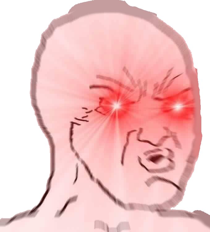 Красные глаза аниме