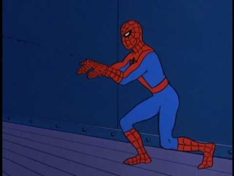 Человек паук 1967 мемы