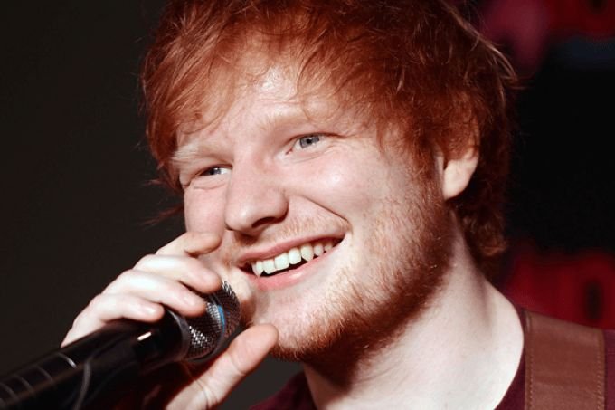 Эд Ширан с бородой