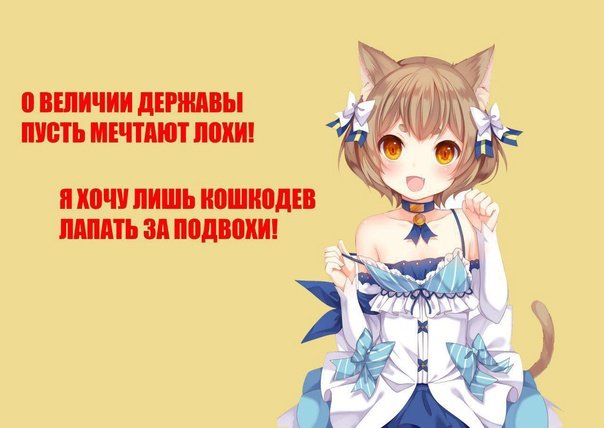 Неко девушки с подвохом