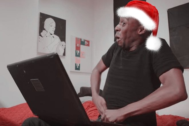 Негр собирается