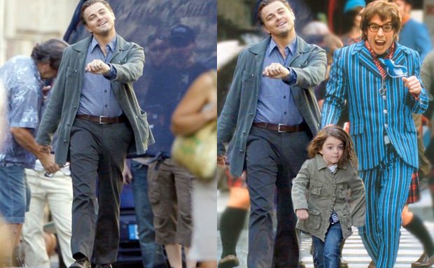 Довольный Леонардо ди Каприо