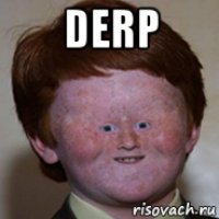 Рыжий парень с маленьким лицом